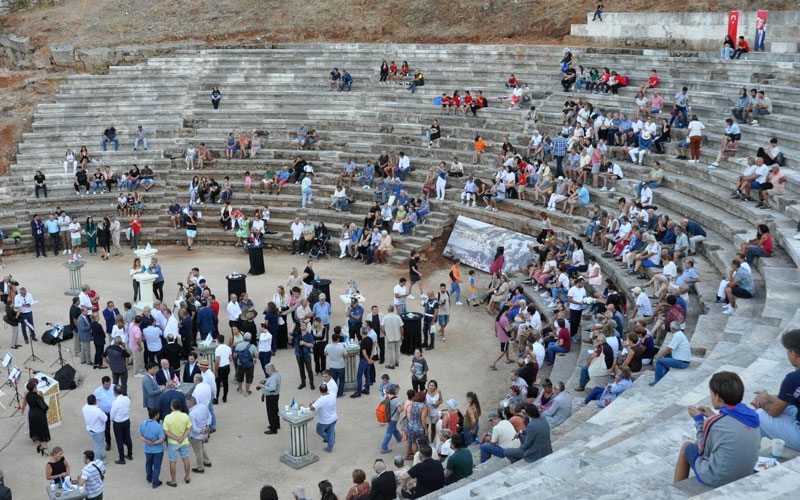 Telmessos Antik Tiyatrosu 7 yılın ardından açıldı