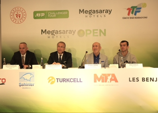  - ATP Challenger Turnuvası Megasaray Hotels Open başladı 