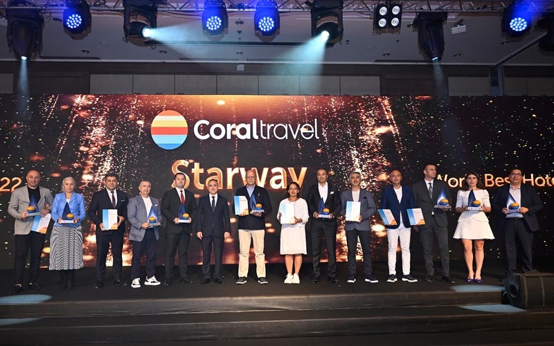 Coral Travel Starway World Best Hotels ödülleri dağıtıldı