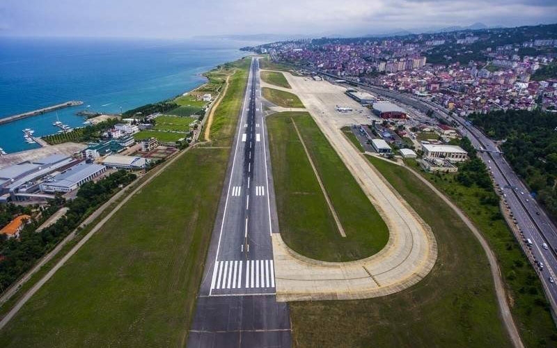 Trabzon Havalimanı’nda modernizasyon çalışmaları sürüyor