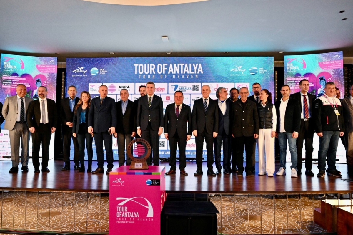 16 ülkeden 25 takımdan 175 bisikletçi Antalya’da buluşacak
