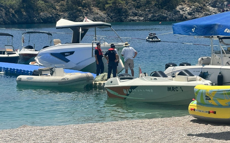 Sürat teknesinin çarptığı turist hayatını kaybetti 