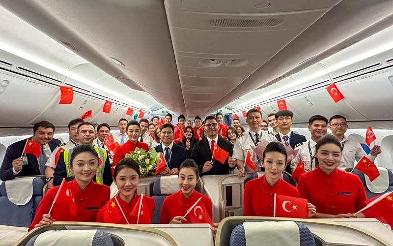 İstanbul Havalimanı ile Çin’in Guangzhou şehri arasında uçuşlar başladı 