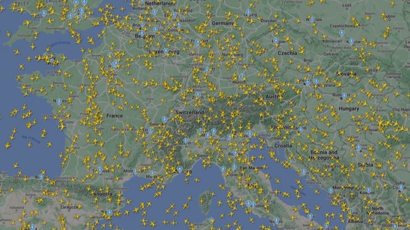 Küresel yazılım sorunu nedeniyle oluşan hava trafiği yoğunluğu kaydedildi 