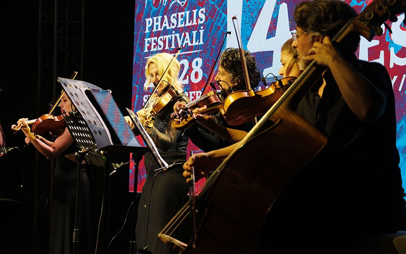 14. Phaselis Festivali başladı