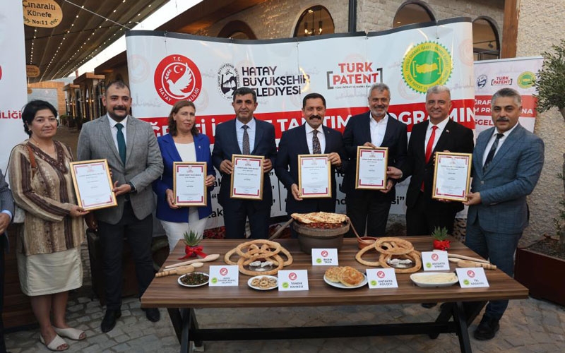 Gastronomi şehri Hatay’da 6 lezzet tescillendi