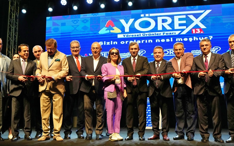 Yöresel ürünler fuarı YÖREX Antalya'da kapılarını açtı