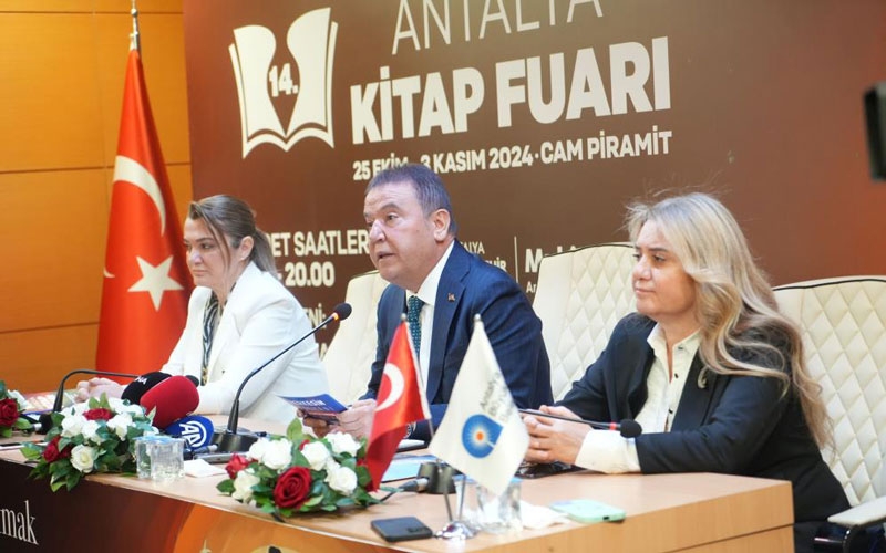 14. Antalya Kitap Fuarı başlıyor