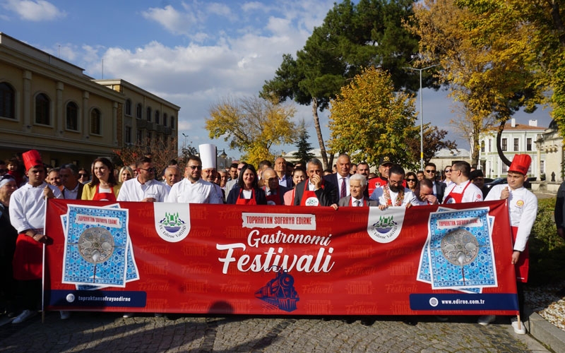 Gastronomi Festivali renkli görüntülerle başladı