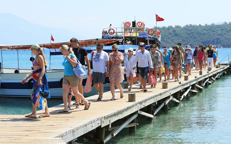 İngiliz turistin tercihi Muğla oldu