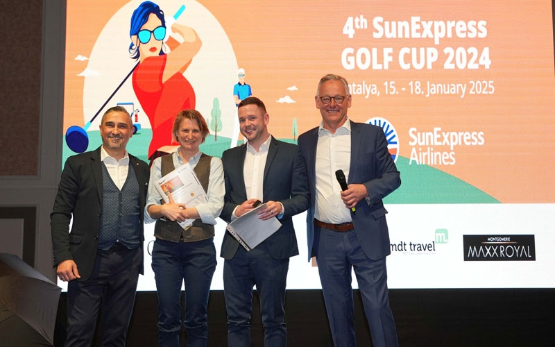 SunExpress Golf Cup Turnuvası, uluslararası turizm profesyonellerini Belek’te buluşturdu