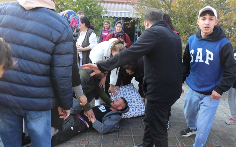 Mühürlemeye karşı çıkan işletme sahiplerine biber gazıyla müdahale edildi