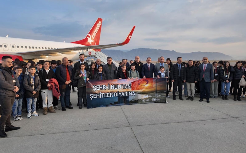 Şırnaklı 513 öğrenci Corendon Airlines ile Çanakkale’yi gezecek