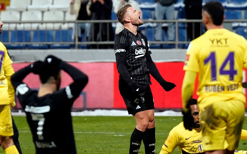 Beşiktaş’ta yenilmezlik serisi 8 maça çıktı