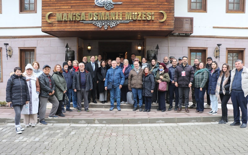 Manisa Büyükşehir Belediyesi, İzmirli Turist Rehberlerini Ağırladı