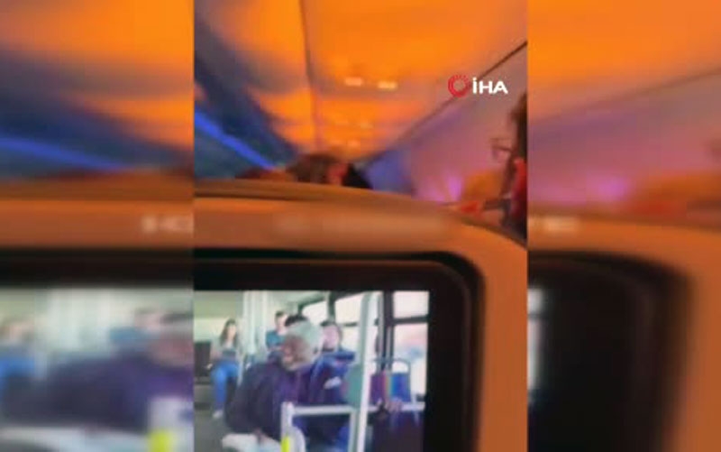Yolcu uçağının motoruna tavşan girdi, uçak acil iniş yaptı