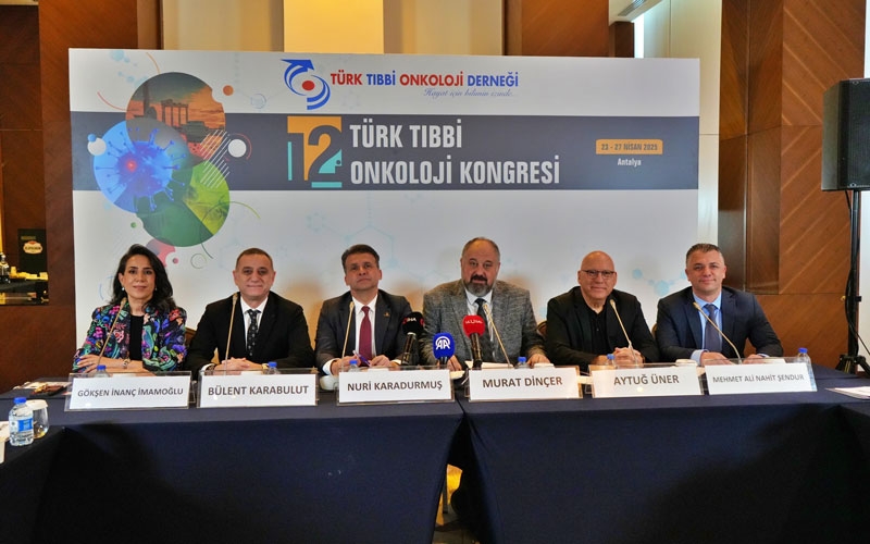 12. Türk Tıbbi Onkoloji Kongresi Antalya'da düzenlendi