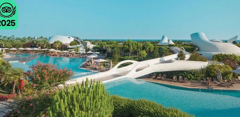 Tripadvisor Travellers Choice 2025 ödülü, Cornelia Diamond Hotelin oldu
