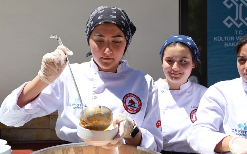 Yöresel Lezzetler Türk Mutfağı Haftası’na 'Ahi çorbası' damga vurdu