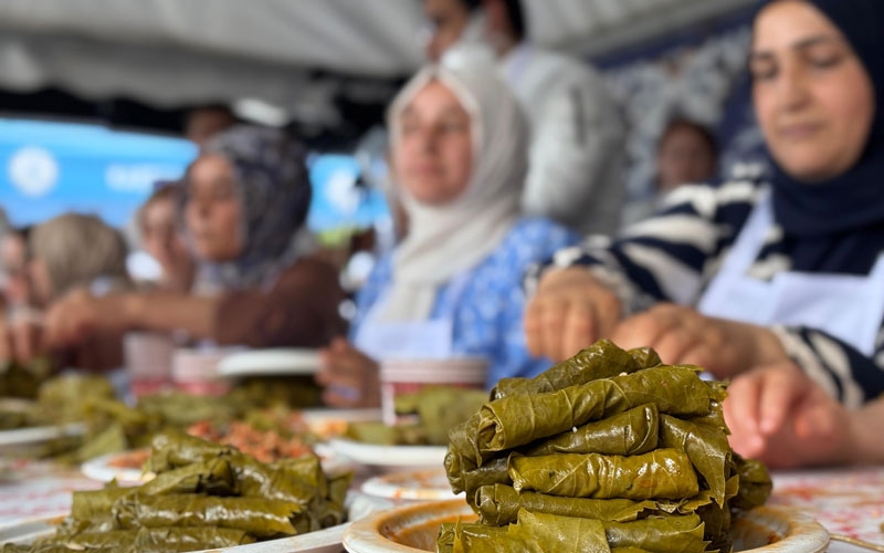 Gastronomi Festivali'nde hem gözler hem de damaklar şenlendi