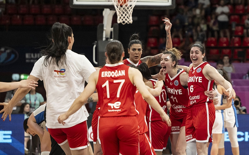 A Milli Kadın Basketbol Takımı çeyrek finalde