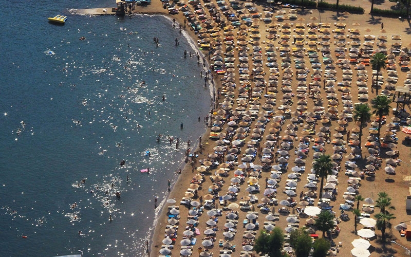 Muğla’da yabancı turist sayısında yüzde 5 düşüş yaşanıyor