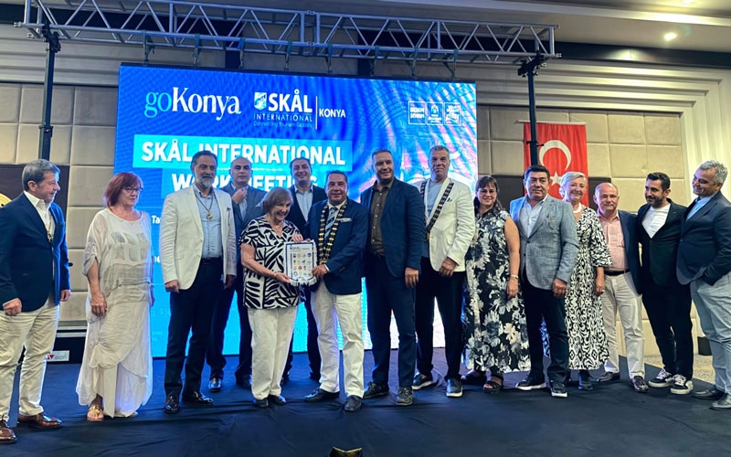 SKAL International Dünya Başkanı ve yönetim kurulu üyeleri Konya’da Toplandı 