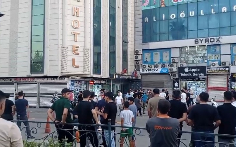 Otele silahla ateş açılan olayda 8 kişi gözaltına alındı