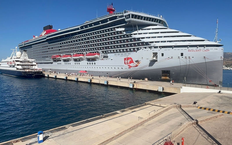 Amerikalı turistler Bodrum'a  kruvaziyer ile geldi