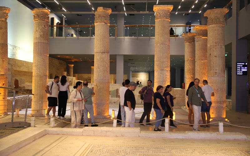 Zeugma Mozaik Müzesi, 2025'in ilk 8 ayında yaklaşık 400 bin ziyaretçiyi ağırladı