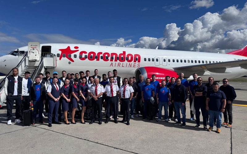 Anadolu Efes, 50. Yılında ilk uçuşunu Corendon Airlines ile gerçekleştirdi