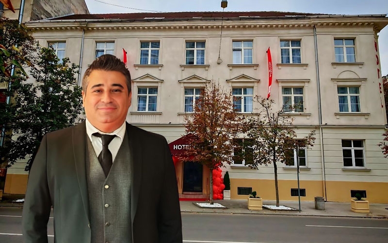Turizmci Cemal Benli,Belgrad’da bulunan tarihi oteli renove ederek hizmete açtı