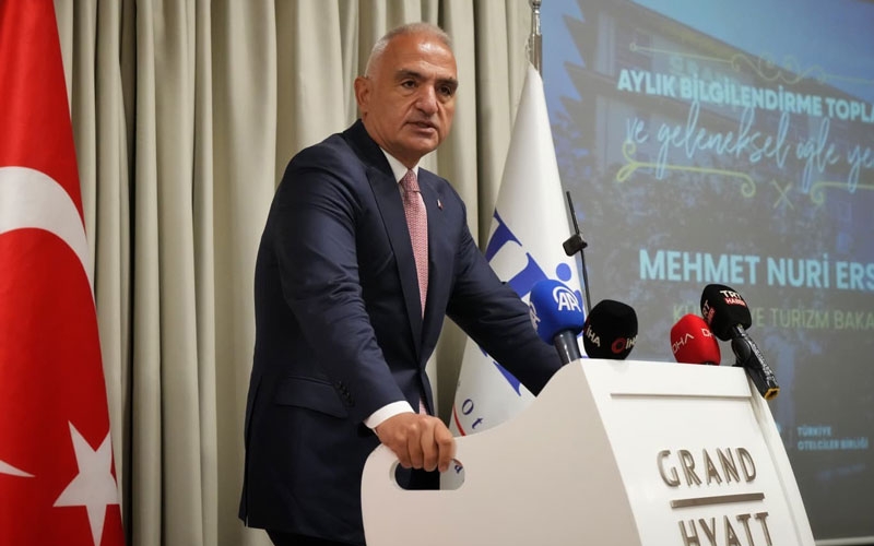 Bakan Ersoy: ''2025 yılının ilk 9 ayında ülkemiz genelinde yaklaşık 50 milyon ziyaretçi ağırlanmıştır''