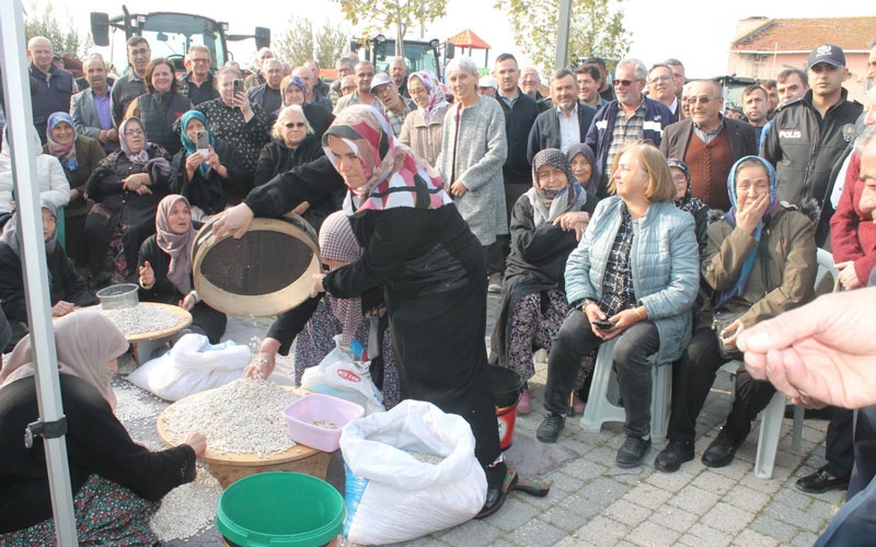 Coğrafi işaretli Kazak fasulyesinde ilk hasat festivali yapıldı