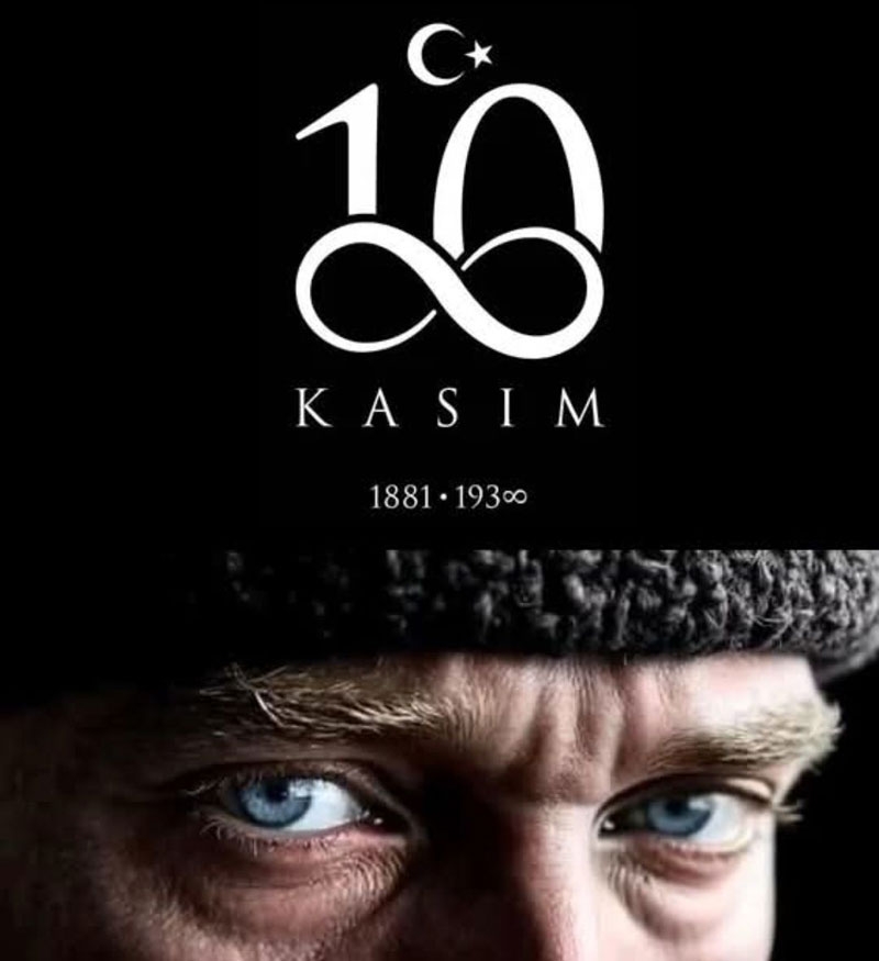 Türkiye Cumhuriyeti’nin kurucusu Atatürk'ü saygıyla anıyoruz