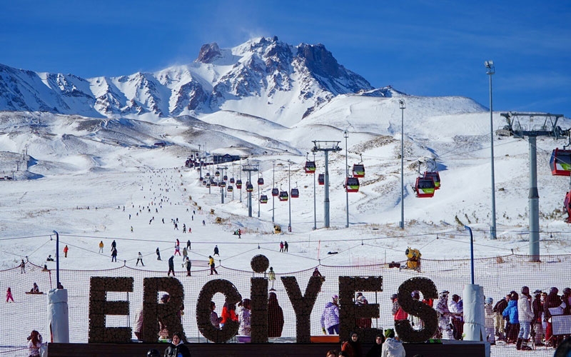  Erciyes; dünyanın en iyi 25 kayak merkezi arasında gösteriliyor