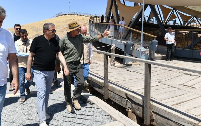 Göbeklitepe'ye 9 günlük tatilde ziyaretçi akını yaşandı