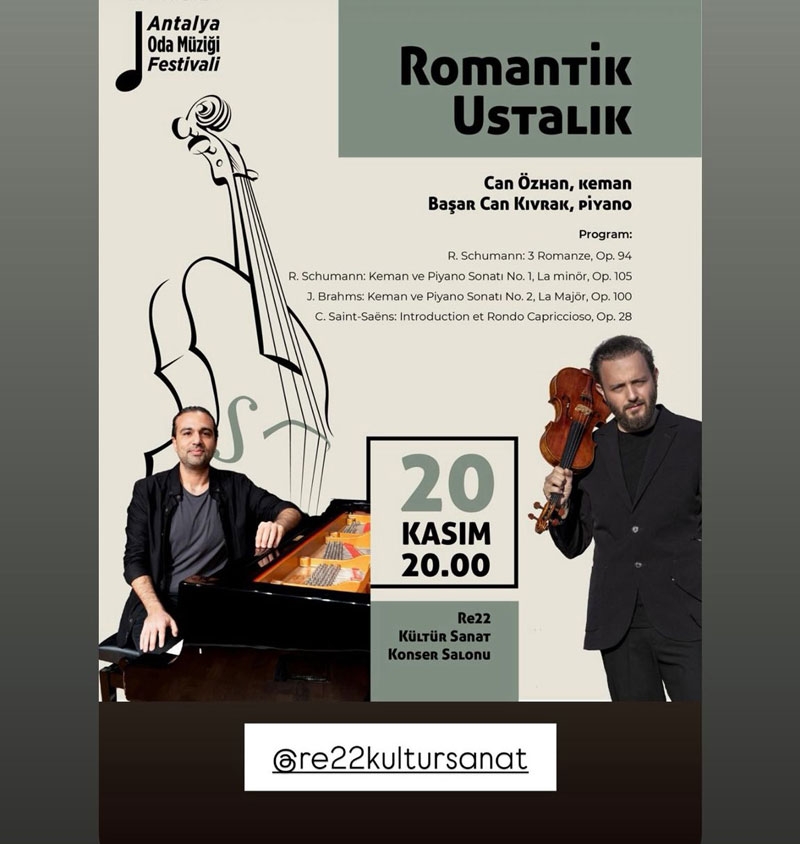 Antalya Oda Müziği Festivali Başlıyor