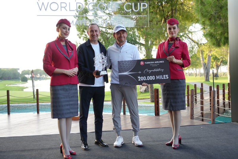 Türk Hava Yolları World Golf Cup’ın büyük finali Antalya’da gerçekleştirildi