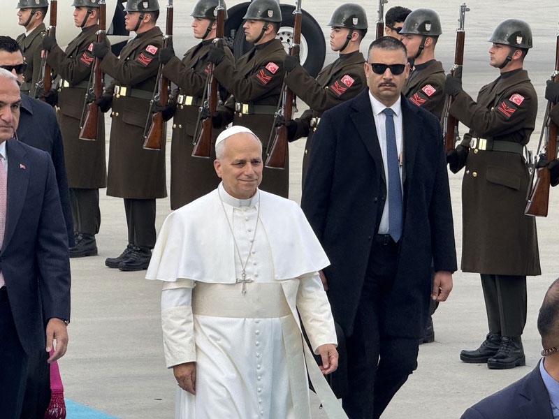  Papa Leo'nun ilk resmi yurt dışı durağı Türkiye oldu