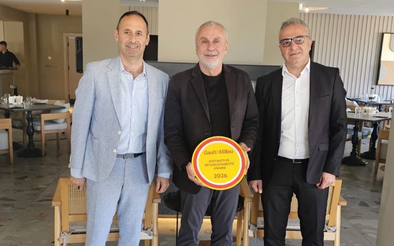 Cengiz Haydar Barut'un işlettiği  örnek proje, Gault & Millau'dan Özellikli İşletme Ödülü aldı