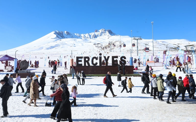 Erciyes'in bu seneki hedefi 3 milyon ziyaretçi