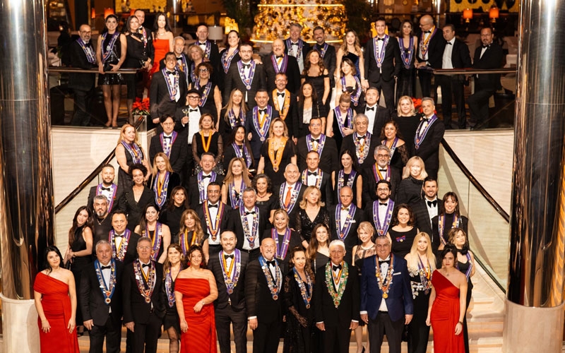 Tadım ustaları yıl sonu gala yemeğinde buluştu