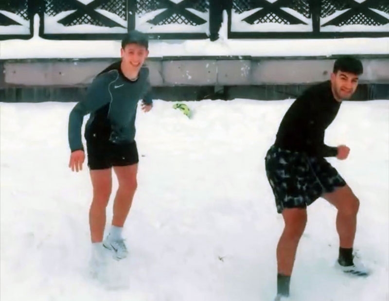 Arda Güler, tatilini Bolu'da yapıyor