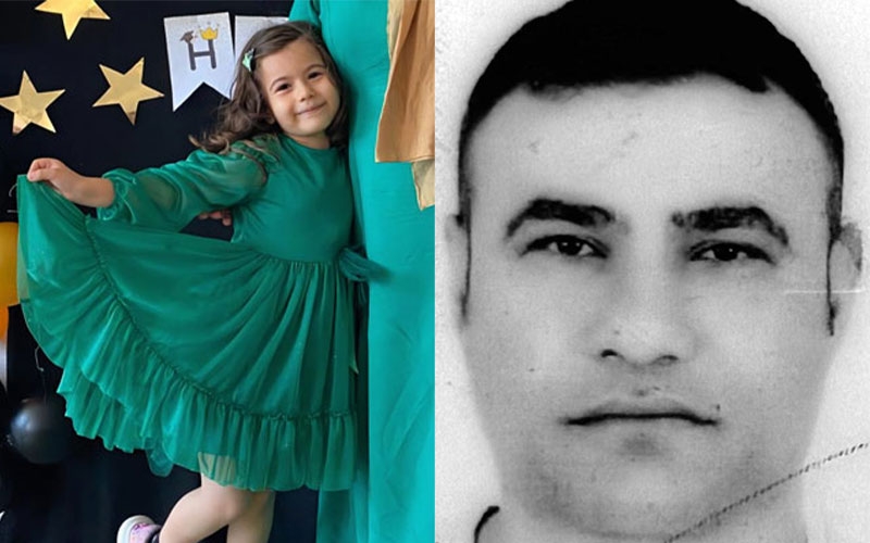 Otel güvenlik görevlisi kızını ve eşini öldürdü