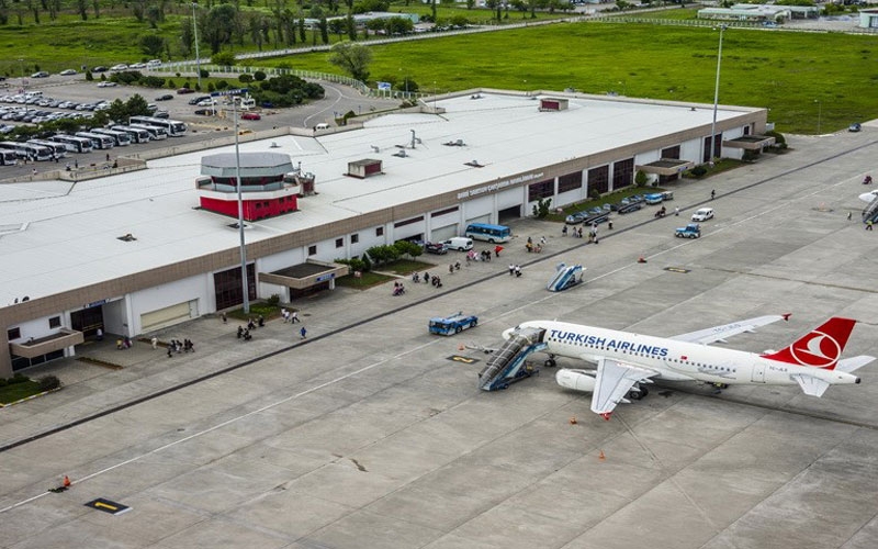 Samsun-Çarşamba Havalimanı'nda yolcu sayısı 1,6 milyona dayandı