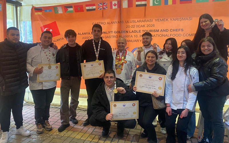 Alanya’da Uluslararası Yemek Yarışması Gerçekleşti