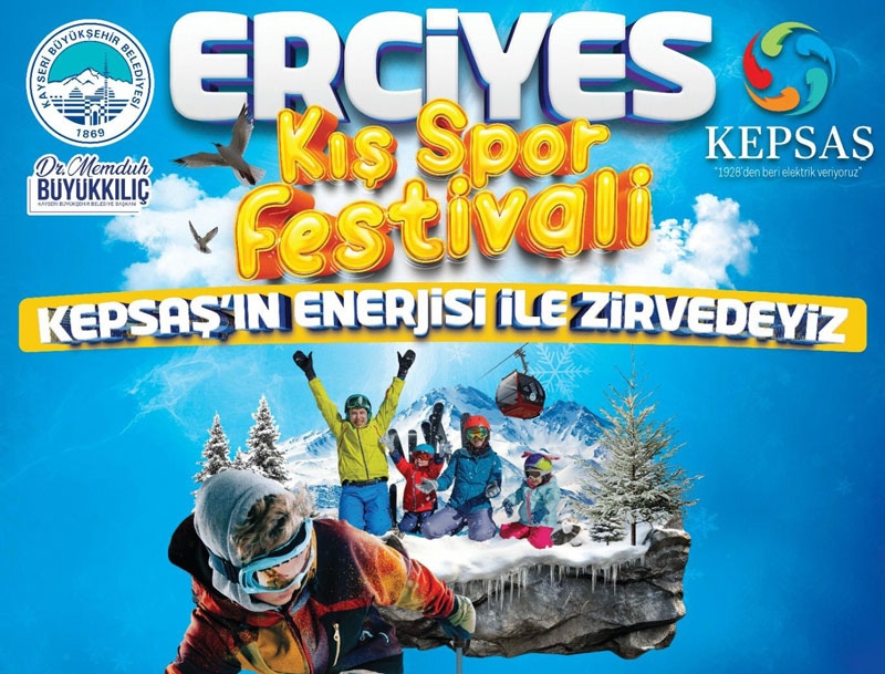Erciyes’te Kış Spor Festivali heyecanı başlıyor
