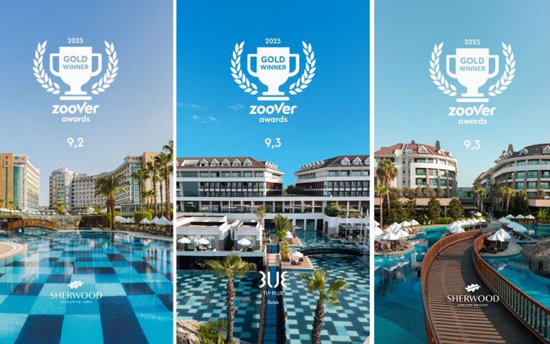 Sherwood Resorts & Hotels’e Hollanda’dan 3 