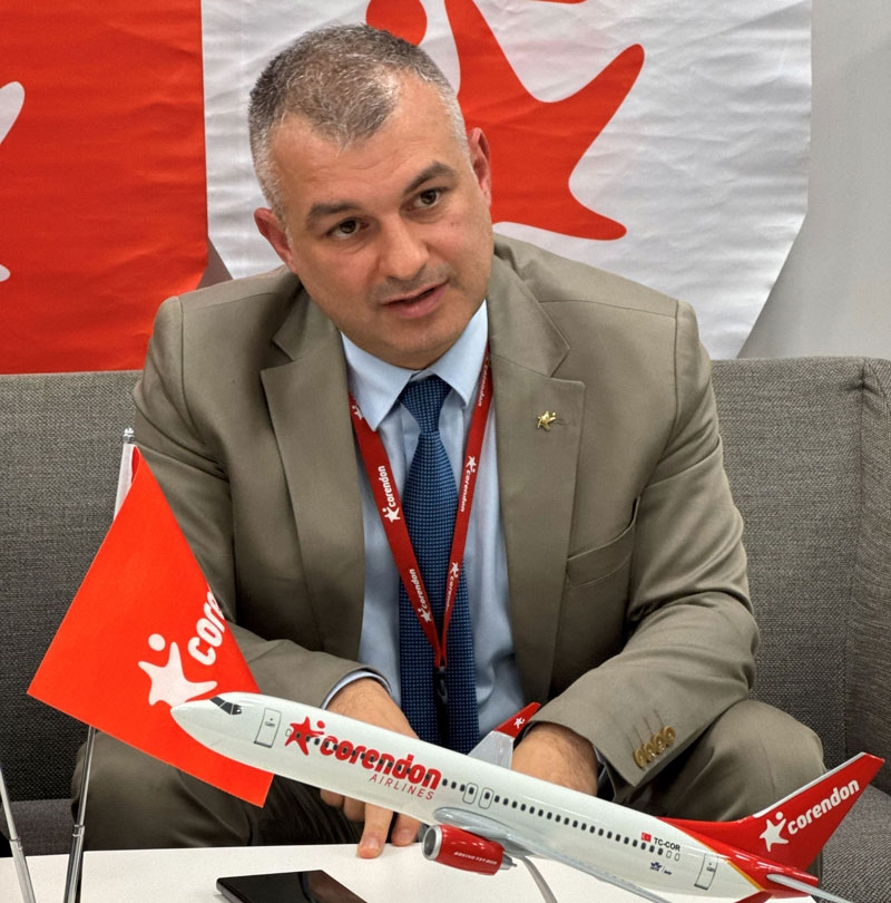 Corendon Airlines, 45 ülkede 170 şehirde yıllık 10 milyon yolcuya ulaştı